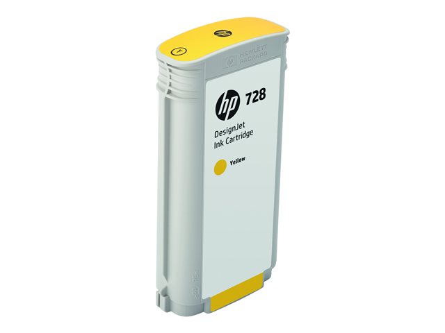 Cartucho de Tinta HP 728 – Amarillo, Original, 130 ml, F9J65A