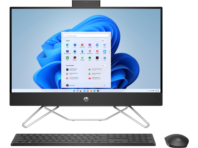 All-in-One HP 24-cb1023la 23.8" Intel Core i3 8GB RAM 512GB HDD Windows 11 Home