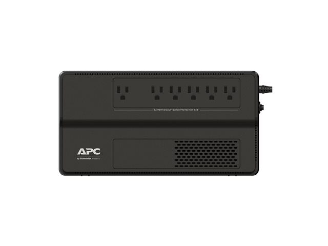 UPS APC Easy BV650, 650VA / 375W, 6 tomas, AVR, diseño compacto