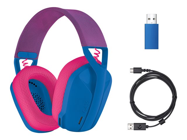 Auriculares Gaming Inalámbricos Ligeros Logitech G435 LIGHTSPEED Azules