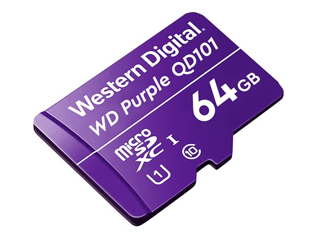 Tarjeta microSD Western Digital WD Purple SC QD101 64 GB – WDD064G1P0C