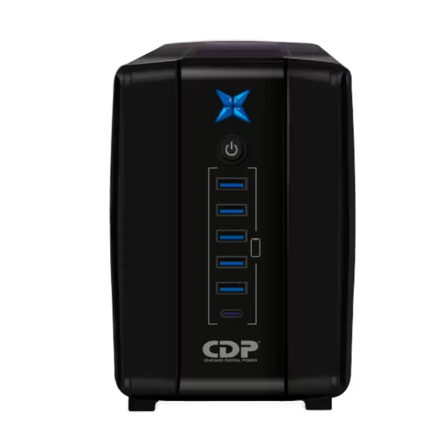 UPS Interactivo de Línea 500 VA CDP R-UPR508 con 8 Tomas – R-UPR508