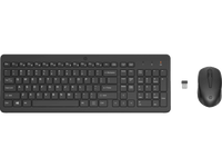 Combo inalámbrico – HP 330 – Teclado completo + Mouse óptico – 2.4 GHz – USB‑A – Negro (2V9E6AA)