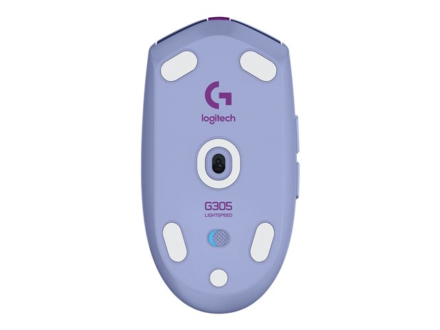 Mouse Inalámbrico Gaming Logitech G G305 / Lila / Sensor HERO / LIGHTSPEED