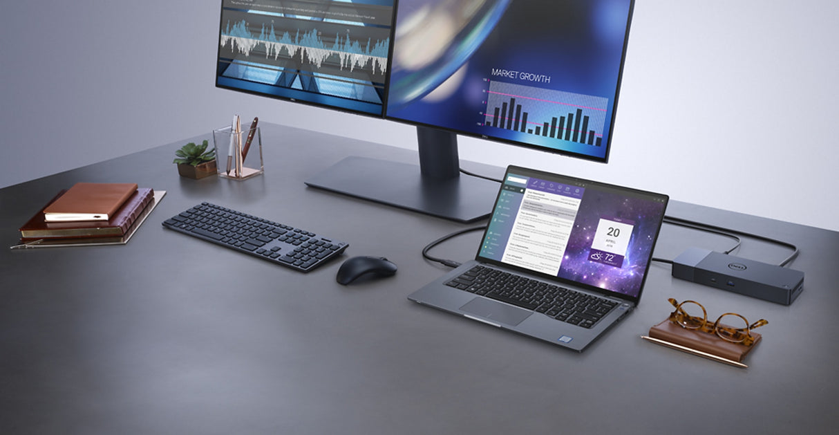 Estación de Conexión Dell WD19S USB-C a HDMI/DP/USB-C/Ethernet 130W