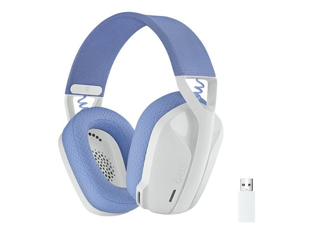 Auriculares Gaming Inalámbricos Logitech G435 / Blancos / LIGHTSPEED + Bluetooth