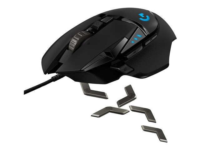 Mouse Gaming Óptico Logitech G502 HERO / Cableado / 11 Botones / DPI Ajustable