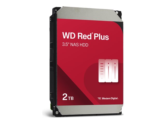Disco Duro Interno WD Red 2TB 3.5" SATA 5400RPM 64MB Cache