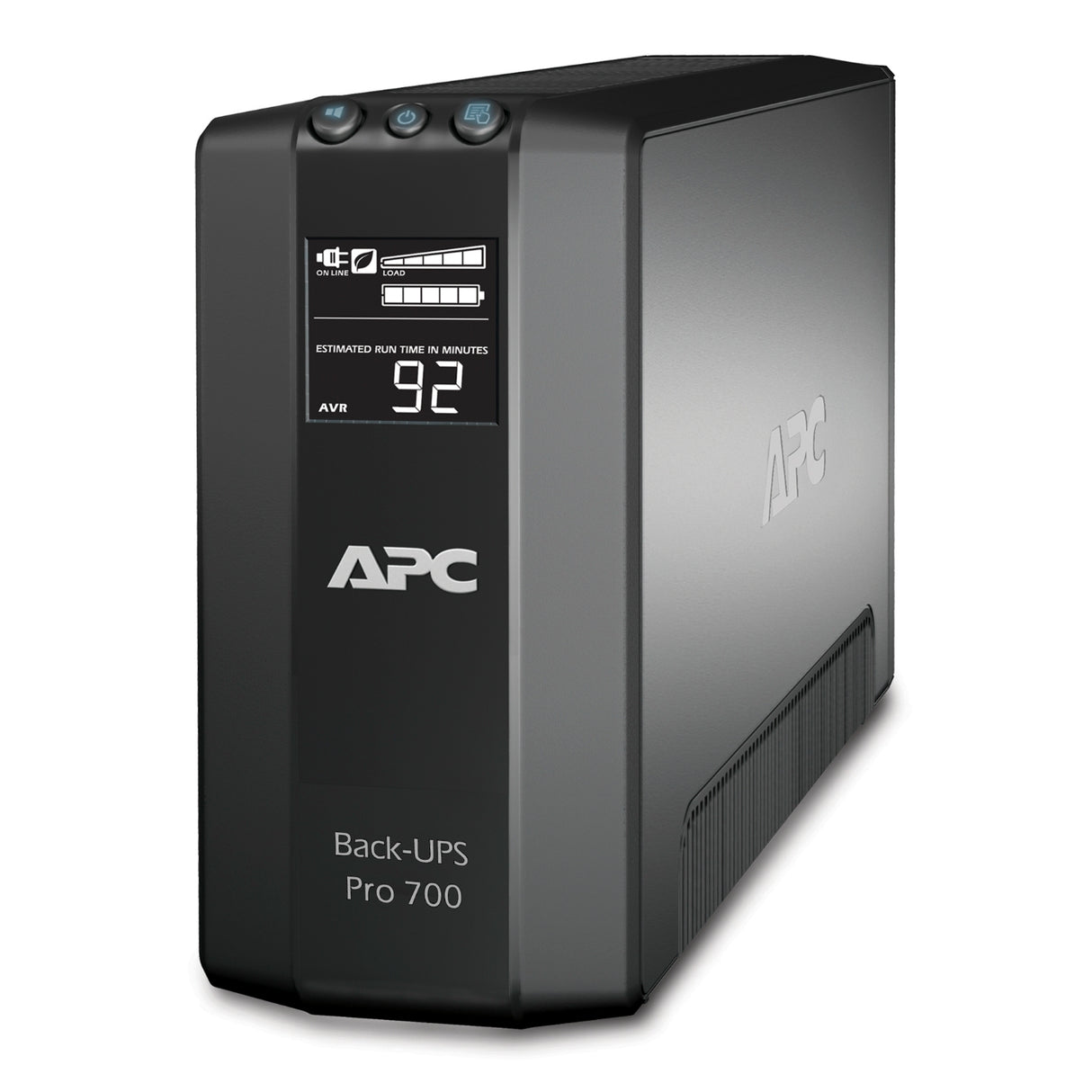 UPS APC Back-UPS RS LCD BR700G, 700VA / 420W, 6 tomas, AVR y pantalla LCD