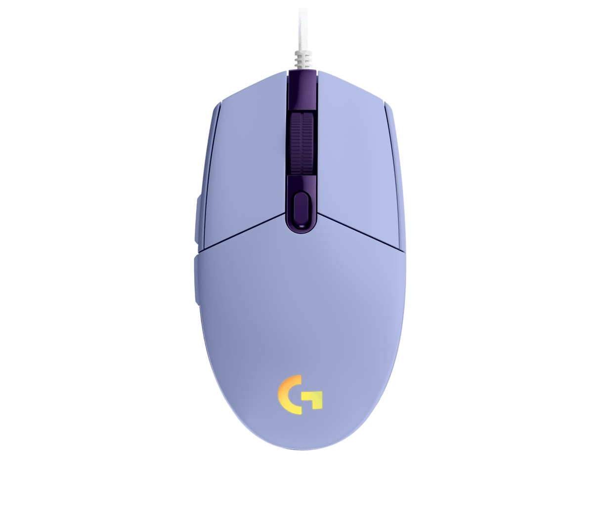Gaming Mouse Logitech G203 LIGHTSYNC – 6 Botones Lila (910-005851)
