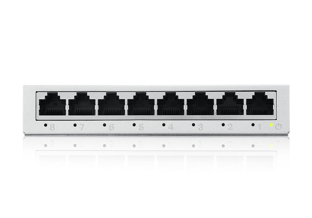 Switch ZyXEL GS108BV5 – 8 Puertos Gigabit