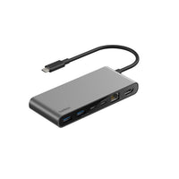 Hub USB‑C – Belkin 8 Puertos – 2.5Gb Ethernet – 100W Power Delivery – 4K@60Hz – Space Gray (INC024fqSGY)