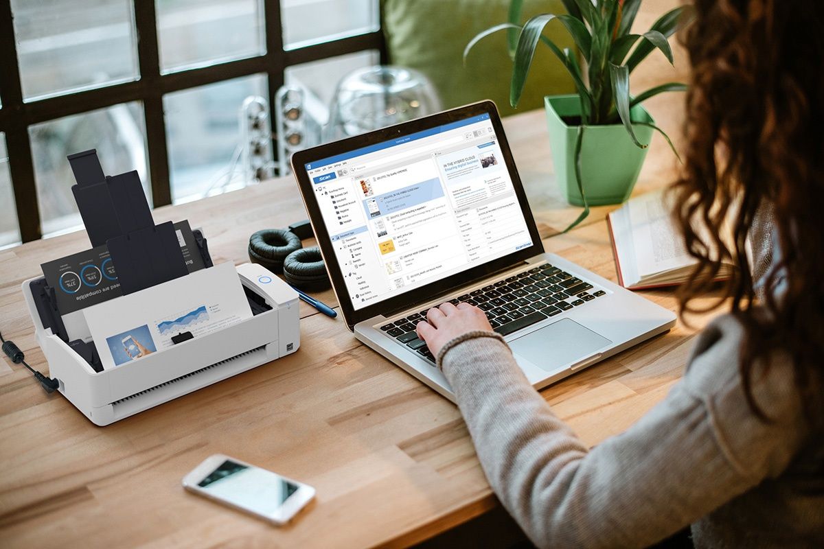 Escáner de Documentos Ricoh iX1300 Blanco Simplex 30PPM