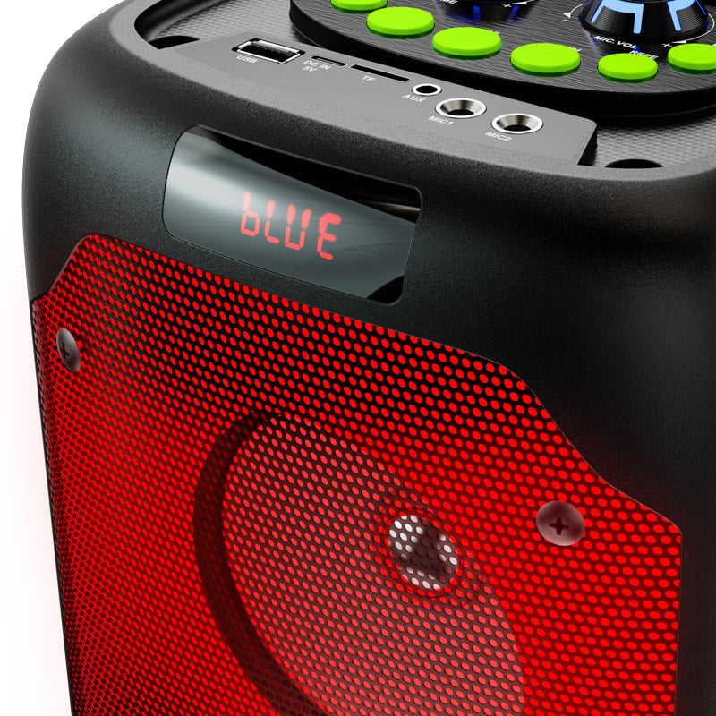 Sistema de Altavoces Portátil Klip Xtreme BoomFire KLS-100 – 2×4”, 1200W, TWS, Negro