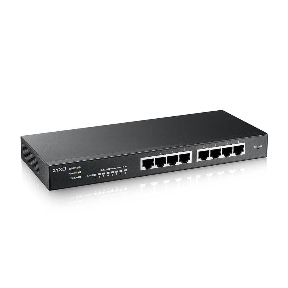 Switch Gigabit Ethernet de 24 Puertos ZyXEL GS1915-24E