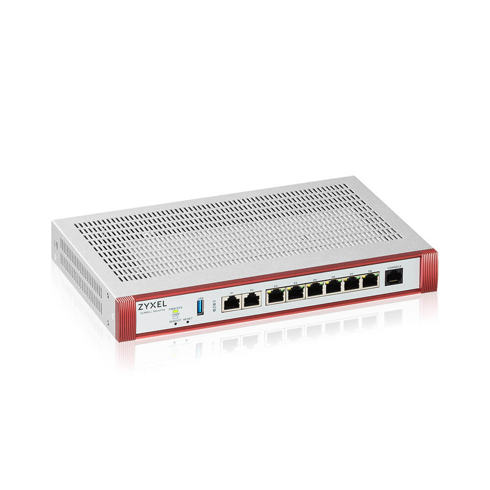 Firewall ZyXEL USG FLEX 200H – UTM Bundle / 2.5GbE / VPN / Seguridad multicapa / Nebula Cloud