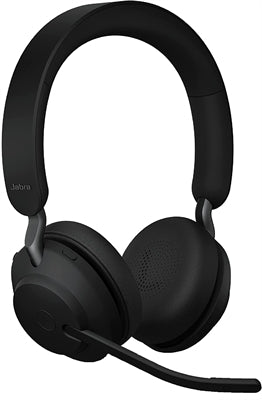 Auricular Bluetooth MS Estéreo con Aislamiento de Ruido Jabra Evolve2 65 26599-999-999 USB-A Negro