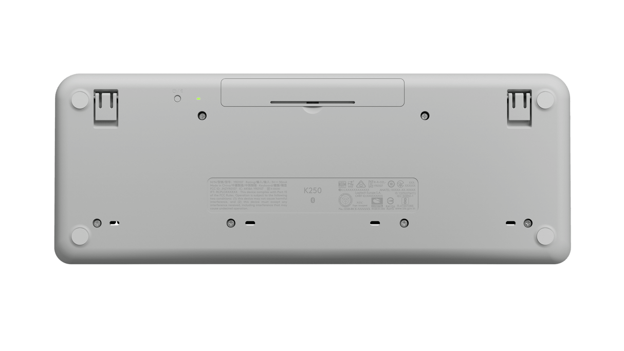 Teclado Inalámbrico Bluetooth Blanco K250 – Modelo 920-013447 – Logitech