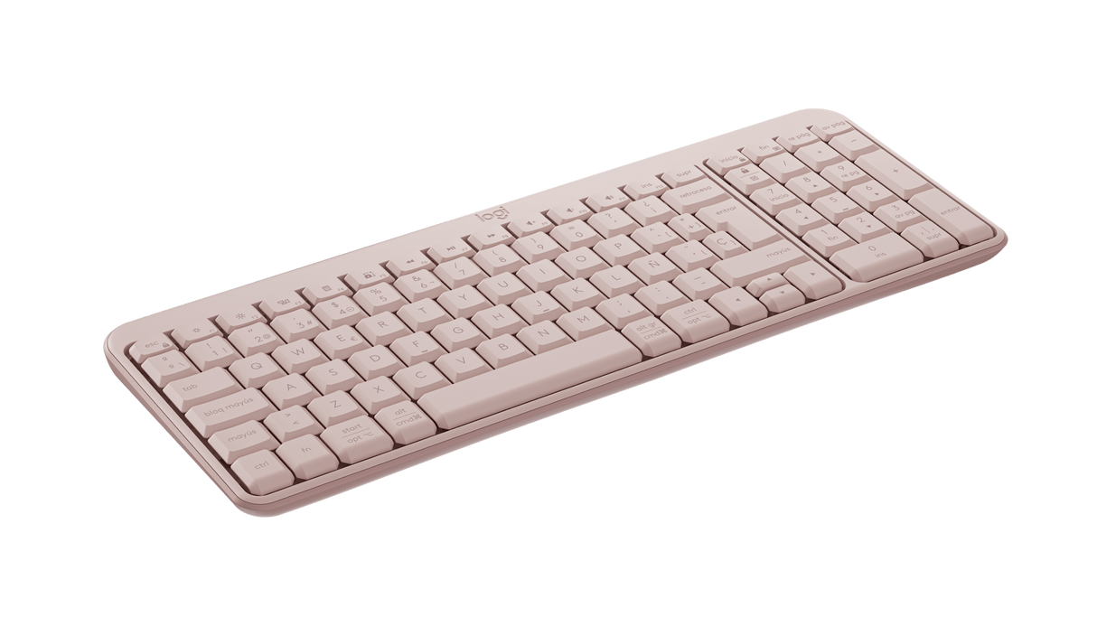 Teclado Inalámbrico Bluetooth Rosa K250 – Modelo 920-013447 – Logitech
