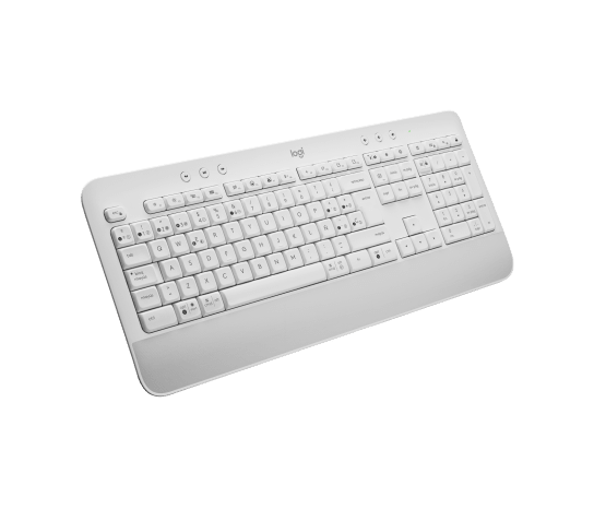 Teclado Inalámbrico Bluetooth Español Logitech Signature K650 Blanco Hueso