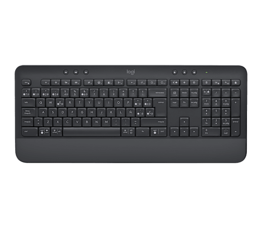 Teclado Inalámbrico Bluetooth Español Logitech Signature K650 Grafito