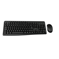 Kit inalámbrico Teclado multimedia en español + Mouse Xtech XTK‑311S – 2.4 GHz – USB – Negro