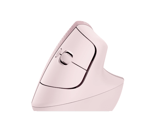 Ratón Vertical Ergonómico Inalámbrico Logitech Lift – Rosado (910-006472)