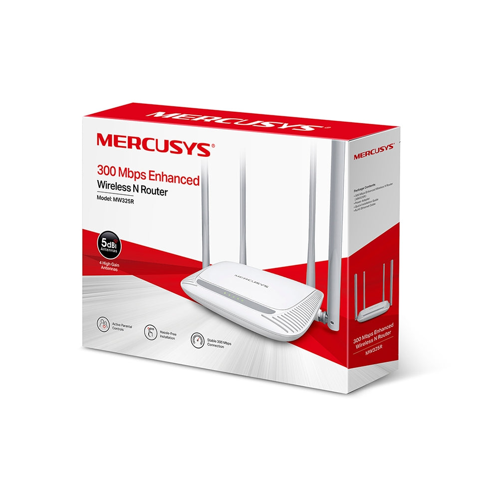 Router Inalámbrico N Mejorado 2.4GHz Mercusys MW325R