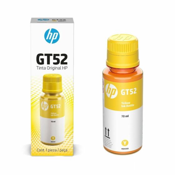 Recarga de Tinta Amarilla Original HP GT52