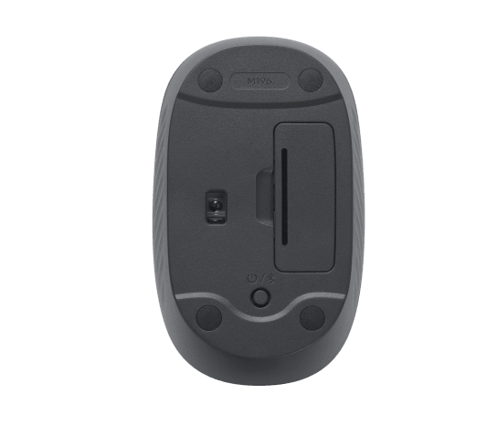 Mouse Logitech M196 – Bluetooth Graphite (910-007456)