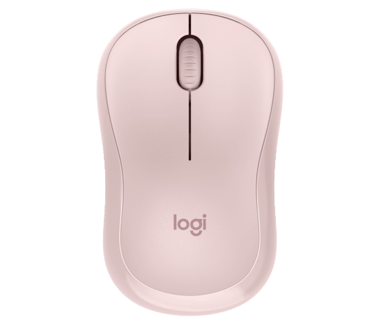 Ratón Inalámbrico Bluetooth Silencioso Compacto Logitech M240s Rosado