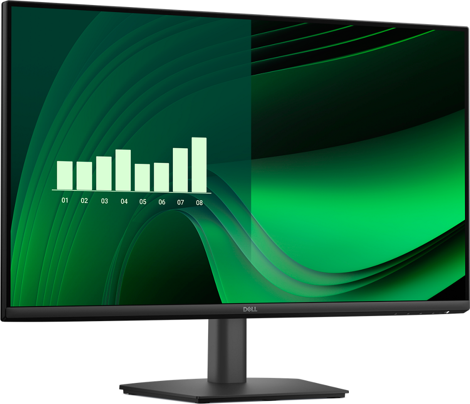 Monitor LED Dell E2725H 27" FHD VA VGA/DisplayPort Negro