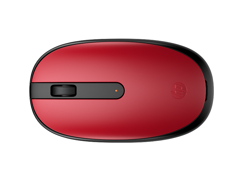 Mouse inalámbrico – HP 240 – Bluetooth 5.1 – 1600 DPI – Diseño ambidiestro – Color Rojo (43N05AA)