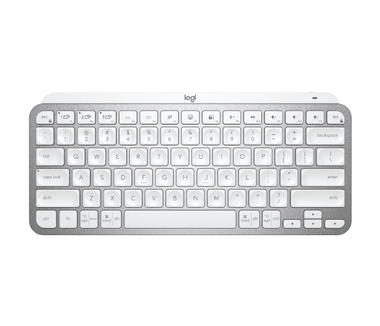 Teclado Inalámbrico Logitech MX Keys Mini – Español Gris Pálido (920-010477)