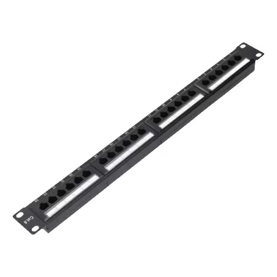 Panel de Conexión Netlinks NTL‑PANEL‑624 – Cat6 – 24 Puertos