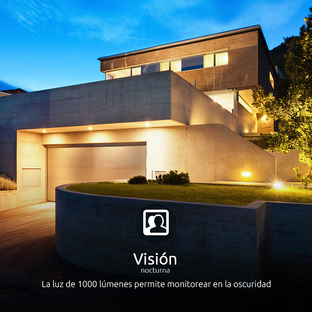 Cámara 2K con Luz Nexxt Solutions Connectivity