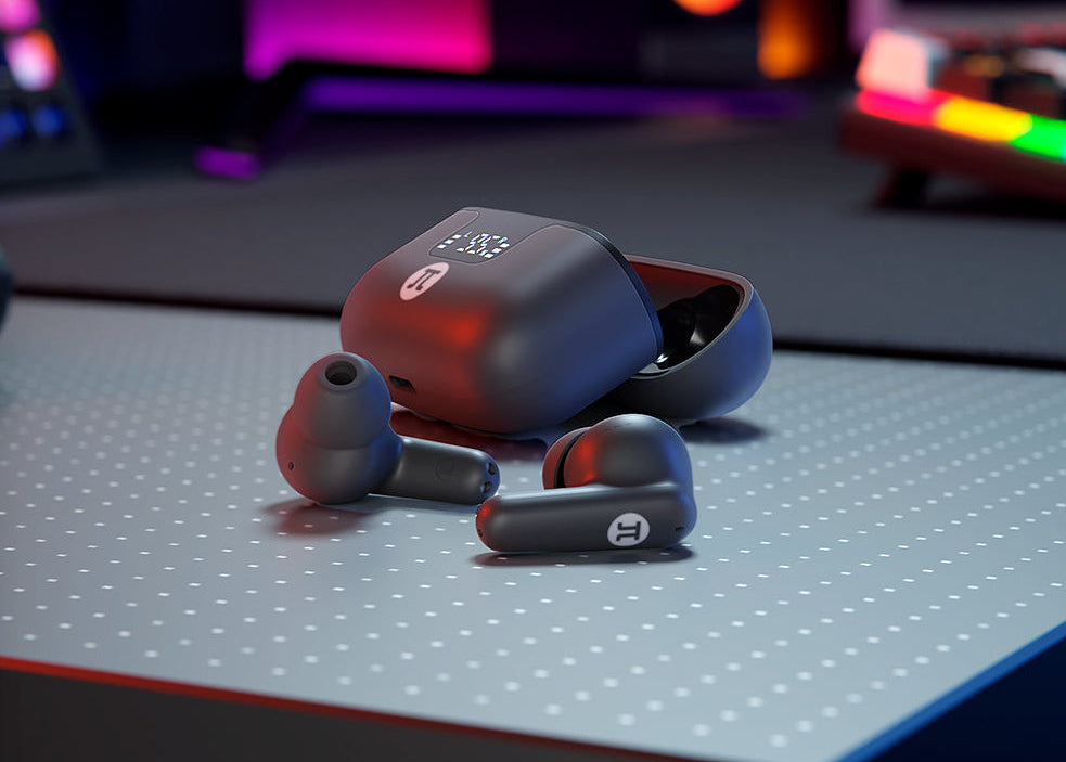 Audífonos True Wireless Primus Gaming ARCUS300S PWH-300BK, baja latencia y sonido profesional