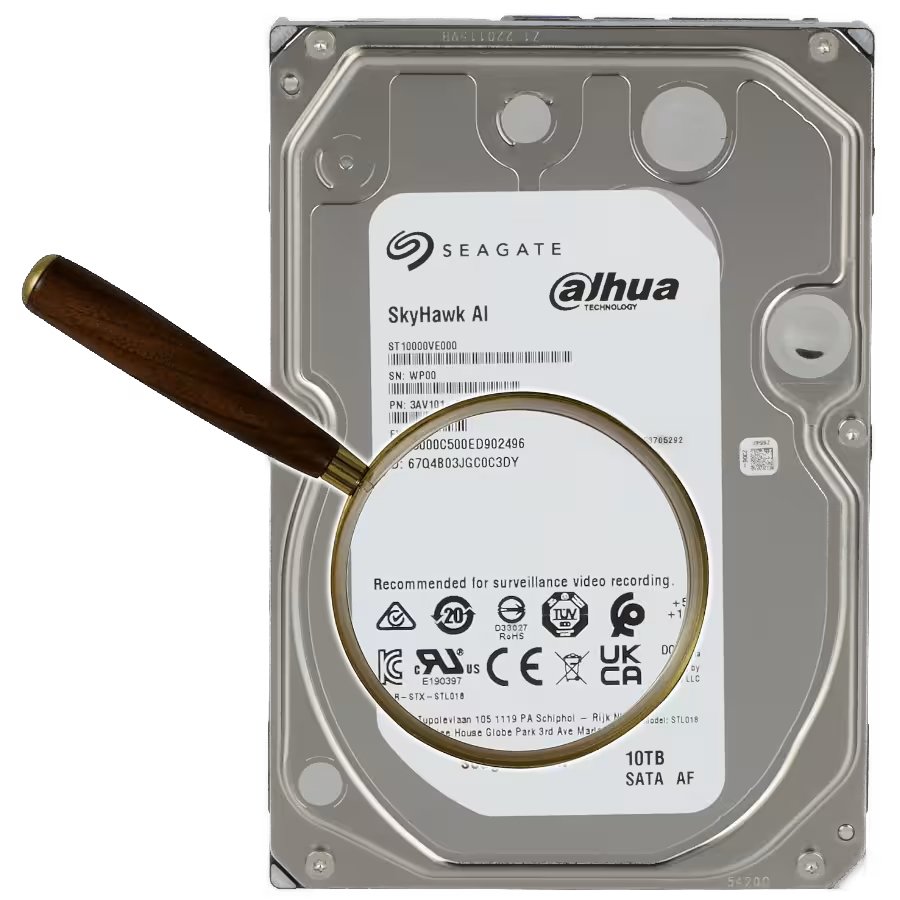 Disco duro de 10TB para videovigilancia – Seagate SkyHawk – ST10000VE000