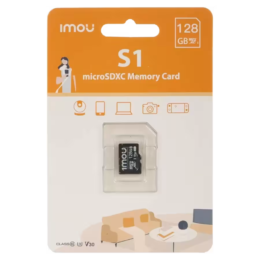Memoria MicroSD IMOU 128GB ST2-128-S1 – Original