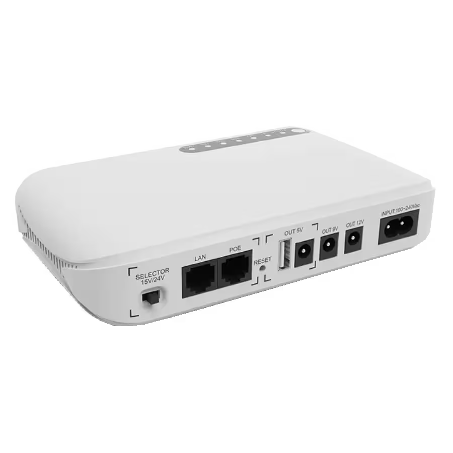 Mini UPS SPTLINE SP‑UPMINI – 12V – 8880mAh – Para Router PoE