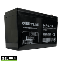 Batería SPTLINE 12V 9Ah Gel – BAT912