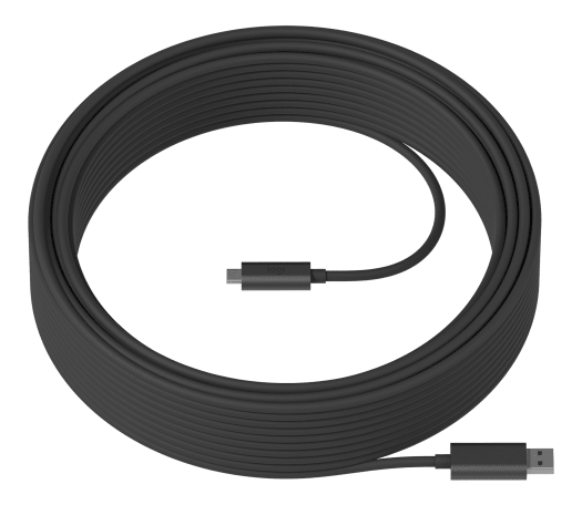 Cable USB Activo Óptico Logitech Strong 10m – USB-A a USB-C – Modelo 939-001799