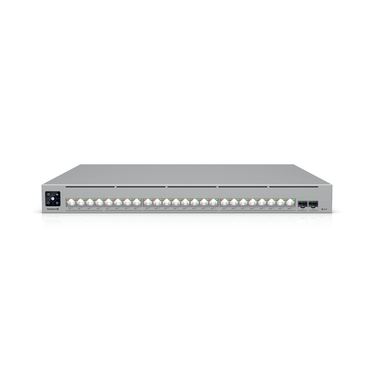 Switch – Ubiquiti UniFi Enterprise Campus ECS‑24‑PoE – 24 puertos – PoE+++ – Layer 3 – 10GbE RJ45 – 25G SFP28 – Rack 1U (ECS‑24‑PoE)