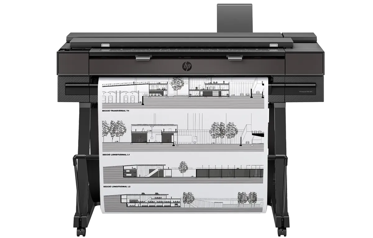 Plotter HP DesignJet T850 36" MFP | Impresión A3-A1, Escáner Integrado, Wi-Fi, HP Click – 2Y9H2A#B1K