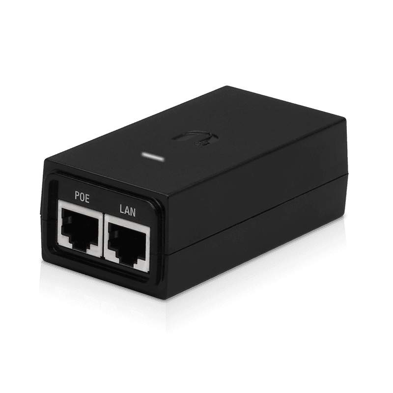 Inyector de Corriente 24V 12W Gigabit PoE Ubiquiti POE-24-12W-G