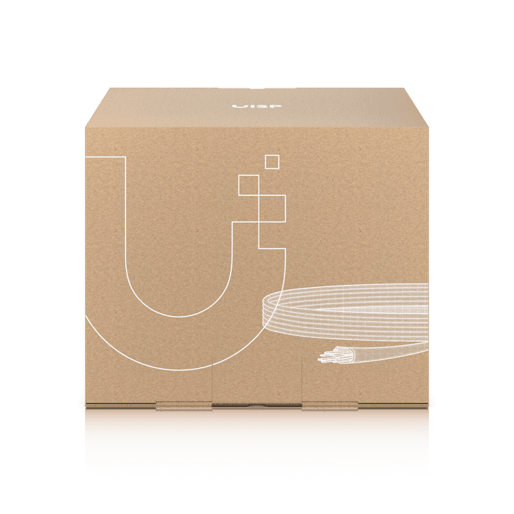 Caja de Cable para ISP Pro UniFi Ubiquiti 305m CAT 5e STP Negro