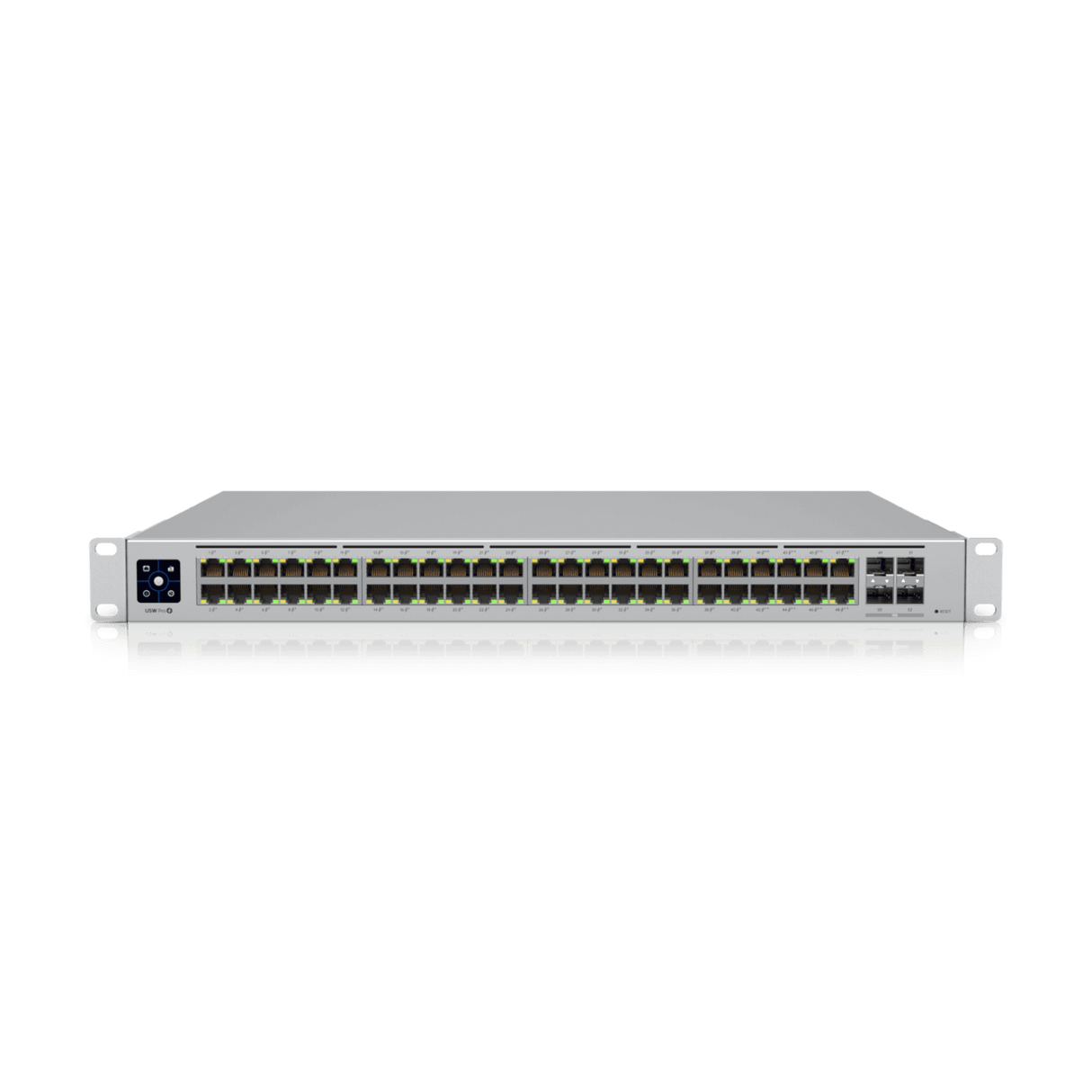 Switch Gestionado UniFi USW-Pro-48-POE – 48 Puertos Gigabit / 40 PoE+ / 8 PoE++ / 4 SFP+ / Capa 3 / 600W / Rack 1U
