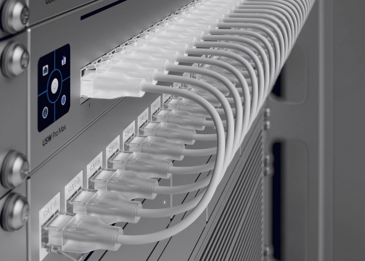 Pack de cables Ubiquiti UniFi Etherlighting - Pack (24 unidades) – UACC‑CablePatchEL0.15MW24