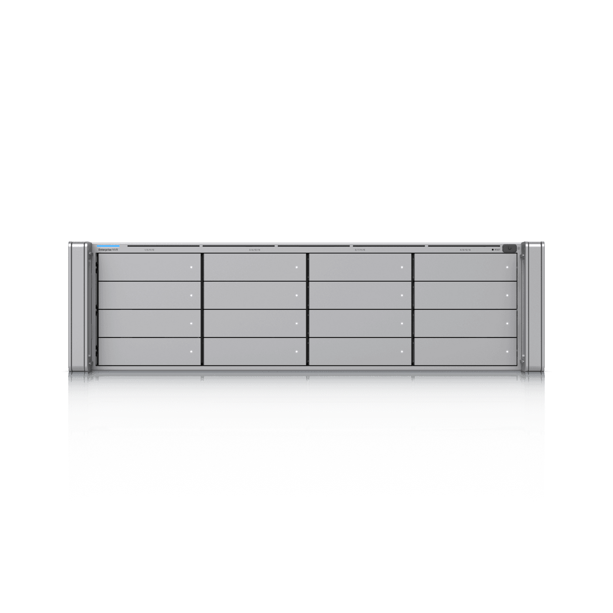 NVR – Ubiquiti UniFi Enterprise ENVR – 3U Rack – 16 bahías HDD/SSD – Hasta 70 cámaras 4K / 210 cámaras Full HD – Redundancia – 10GbE (ENVR)