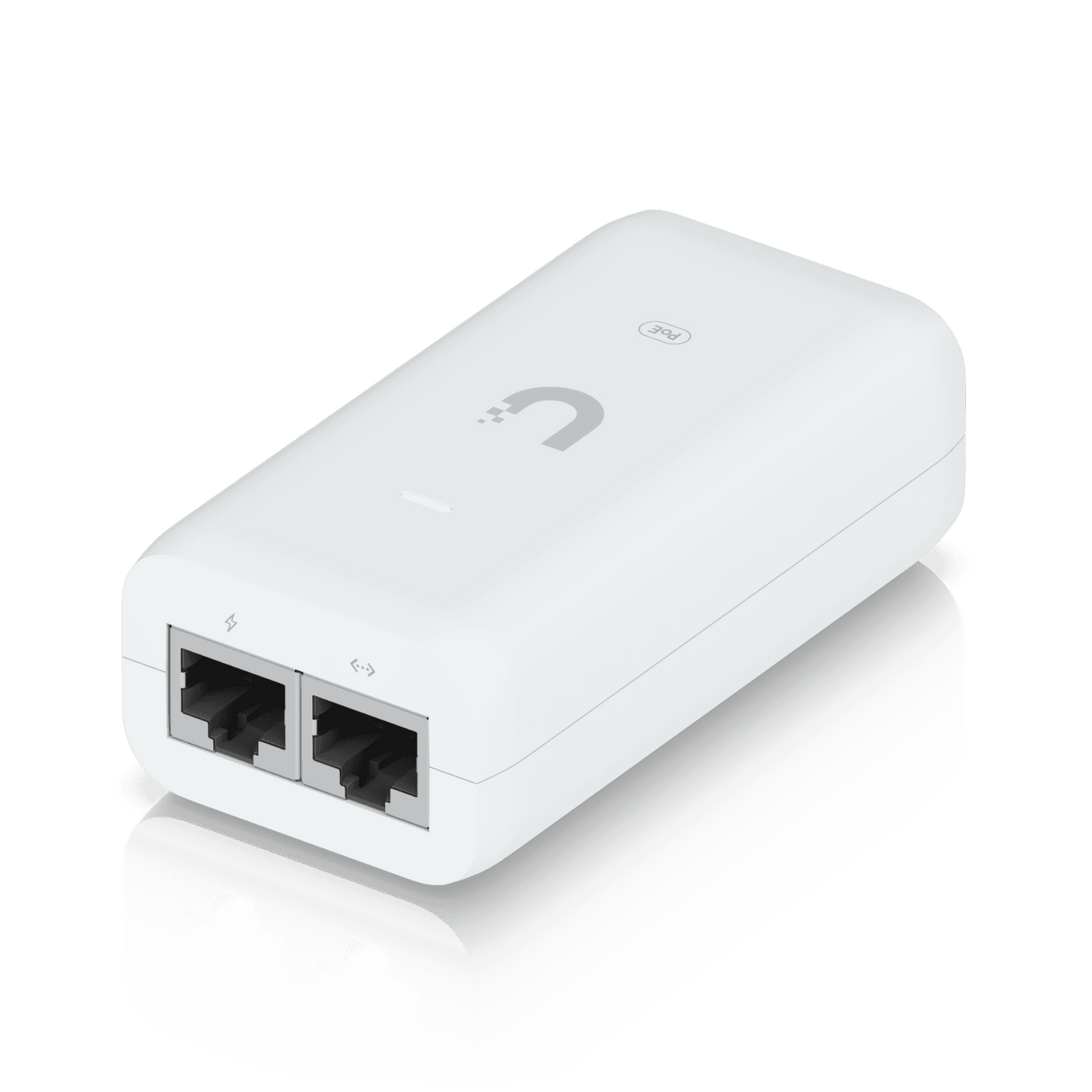 Inyector PoE Ubiquiti U‑PoE – 15 W – Gigabit – IEEE 802.3af